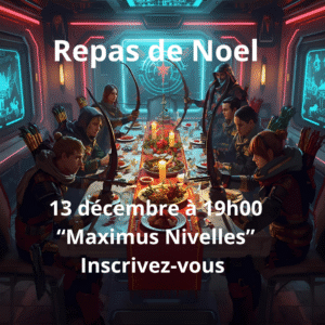Repas de noel 13 décembre à 19h00